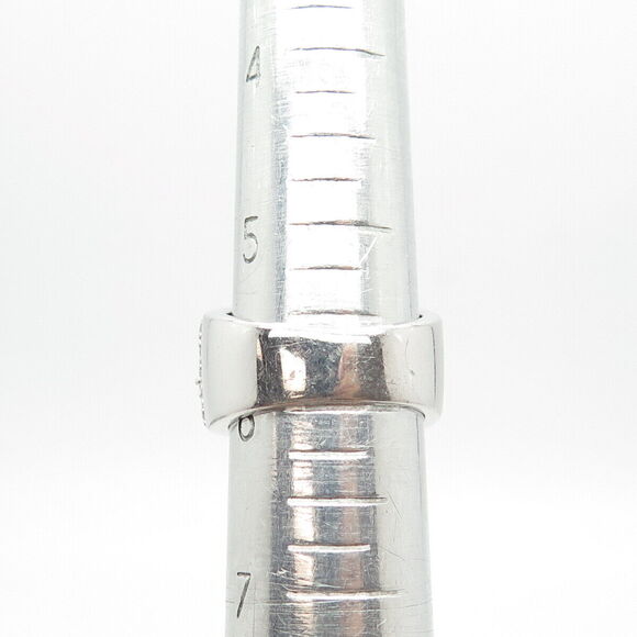 925 Sterling Silver Real White Topaz Peridot Gem & Pink Sapphire Ring Size 6 - Picture 8 of 8